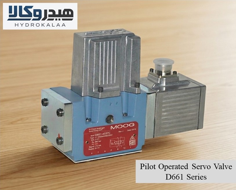 شیر هیدرولیکی MOOG سروو، مدل D661
